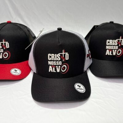 Boné Cristo Nosso Alvo